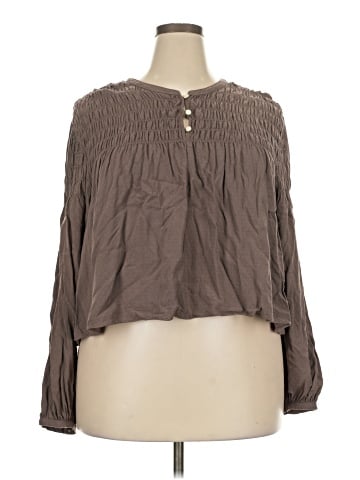 Gap Long Sleeve Blouse (view 1)