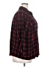 Lane Bryant Plaid Red Long Sleeve Button-Down Shirt Size 18 - photo 4