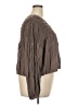 Gap 100% Rayon Brown Long Sleeve Blouse Size XXL - photo 4
