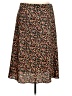 Ann Taylor LOFT 100% Polyester Floral Black Casual Skirt Size 18 - photo 1