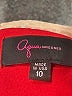 Aqua Red Cocktail Dress Size 10 - photo 7