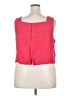 Gap 100% Cotton Red Pink Sleeveless Blouse Size XXL - photo 2