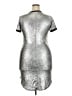 Assorted Brands Metallic Silver Cocktail Dress Size XXXL - photo 2