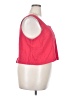 Gap 100% Cotton Red Pink Sleeveless Blouse Size XXL - photo 4