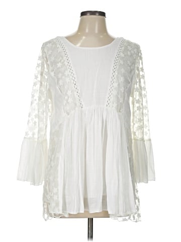 Paisley Vine 3/4 Sleeve Blouse (view 1)