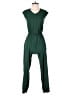 all in motion Solid Green Jumpsuit Size XS - photo 1