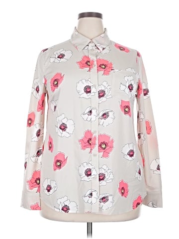 Merona Long Sleeve Blouse (view 1)