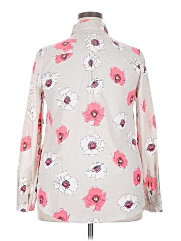 Merona Long Sleeve Blouse (view 2)