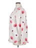 Merona 100% Polyester Floral Ivory Long Sleeve Blouse Size XXL - photo 5