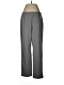Susan Graver Solid Gray Dress Pants Size M - photo 1