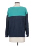 Banana Republic Color Block Teal Pullover Sweater Size S - photo 2