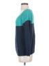 Banana Republic Color Block Teal Pullover Sweater Size S - photo 5