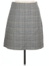 Babaton Plaid Gray Formal Skirt Size 10 - photo 1