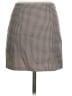 Shein 100% Polyester Houndstooth Brown Casual Skirt Size 2 - photo 2