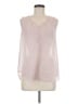 Old Navy 100% Polyester Pink Sleeveless Blouse Size M - photo 1