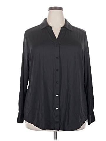 Foxcroft Long Sleeve Blouse (view 1)