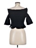 Chan Luu 100% Cotton Black 3/4 Sleeve Top Size M - photo 2