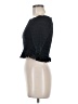 Chan Luu 100% Cotton Black 3/4 Sleeve Top Size M - photo 5