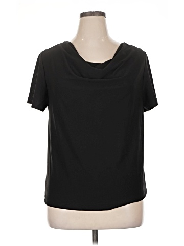 Ashley Blue Short Sleeve Top (view 1)