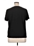 Ashley Blue Black Short Sleeve Top Size XL - photo 2