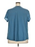 Universal Standard 100% Polyester Blue Short Sleeve Blouse Size 18 (M) - photo 2