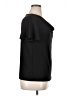 Ashley Blue Black Short Sleeve Top Size XL - photo 4