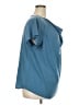 Universal Standard 100% Polyester Blue Short Sleeve Blouse Size 18 (M) - photo 4