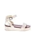 Mia White Sandals Size 8 - photo 1