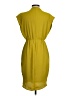 Express 100% Polyester Solid Yellow Cocktail Dress Size S - photo 2