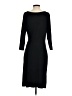 Ann Taylor Solid Black Cocktail Dress Size S - photo 2