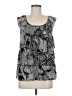Apt. 9 100% Nylon Gray Sleeveless Blouse Size M (petite) - photo 1
