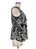 Apt. 9 100% Nylon Gray Sleeveless Blouse Size M (petite) - photo 4