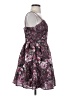 BCX 100% Polyester Paisley Purple Cocktail Dress Size 5 - photo 4
