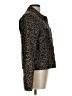 Nine West Animal Print Brown Jacket Size L - photo 4
