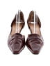 Ann Taylor Burgundy Heels Size 8 1/2 - photo 2