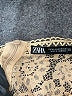 Zara Ivory Long Sleeve Blouse Size M - photo 7