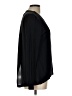 Daisy Fuentes Black Long Sleeve Top Size L - photo 4