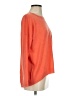Pure Collection 100% Cashmere Orange Cashmere Pullover Sweater Size 4 - photo 4