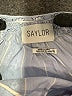 Saylor 100% Cotton Blue 3/4 Sleeve Blouse Size XS - photo 7