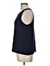 Halogen Blue Sleeveless T-Shirt Size L - photo 5
