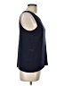 Halogen Blue Sleeveless T-Shirt Size L - photo 4