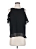 Bar III 100% Polyester Black Sleeveless Blouse Size S - photo 1