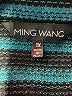 MING WANG Stripes Teal Coat Size 1X - photo 6