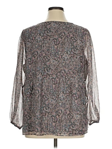 Lucky Brand Long Sleeve Blouse (view 2)