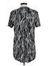 Cato Animal Print Silver Short Sleeve Blouse Size L - photo 2