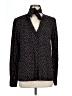 Paige 100% Viscose Floral Black Long Sleeve Blouse Size L - photo 1