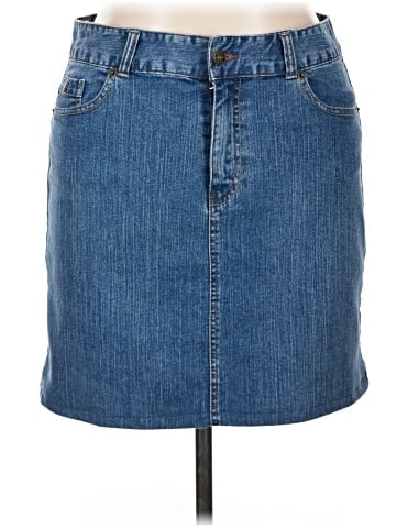 K.I.K.I.T Denim Skirt (view 1)