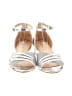 Dunion Metallic Silver Sandals Size 9 1/2 - photo 2