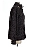 Paige 100% Viscose Floral Black Long Sleeve Blouse Size L - photo 4