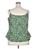 Bar III Green Sleeveless Top Size XXL - photo 2